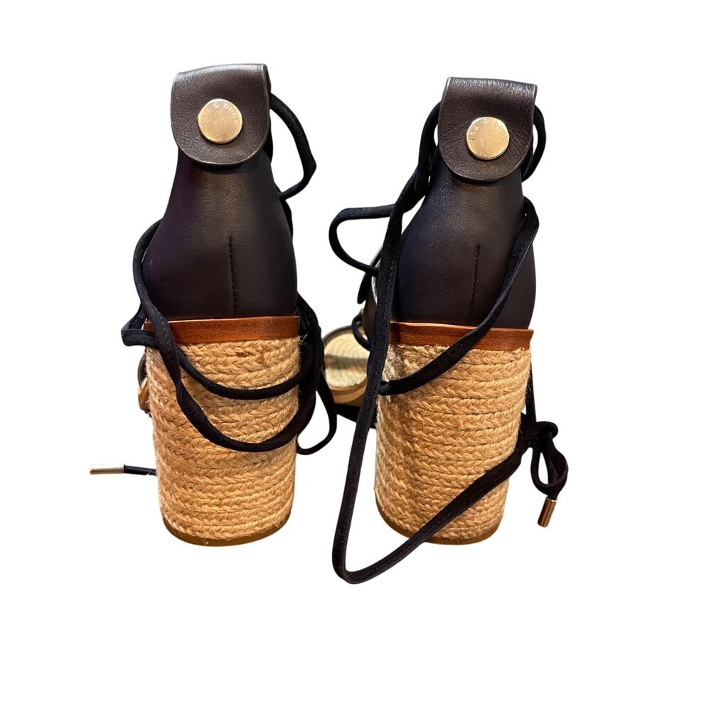 Rag & Bone Eden Leather Lace-Up Block Heel Sandal… - image 4